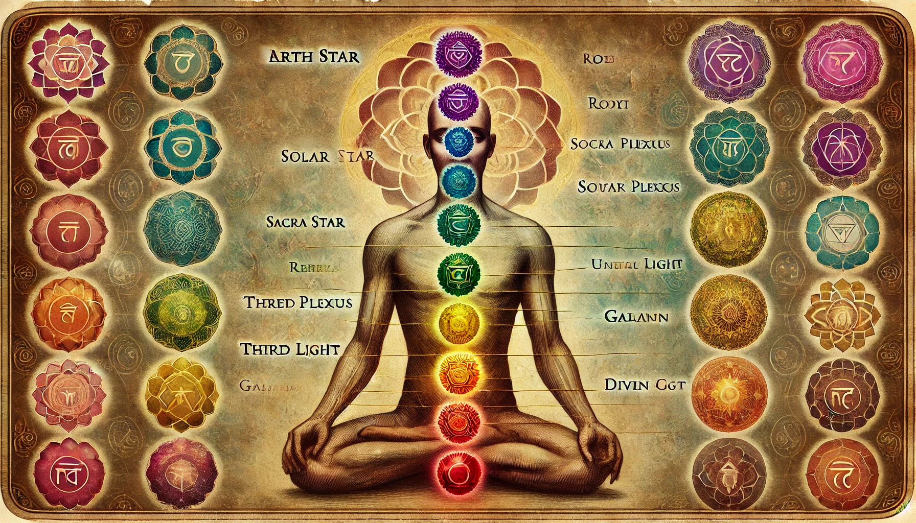 12 Chakras System