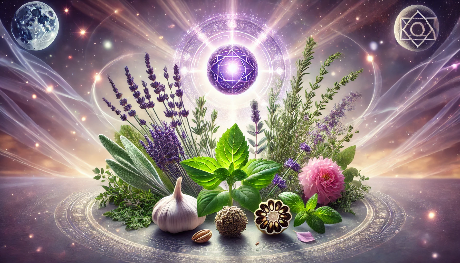 Herbs for Crown Chakra